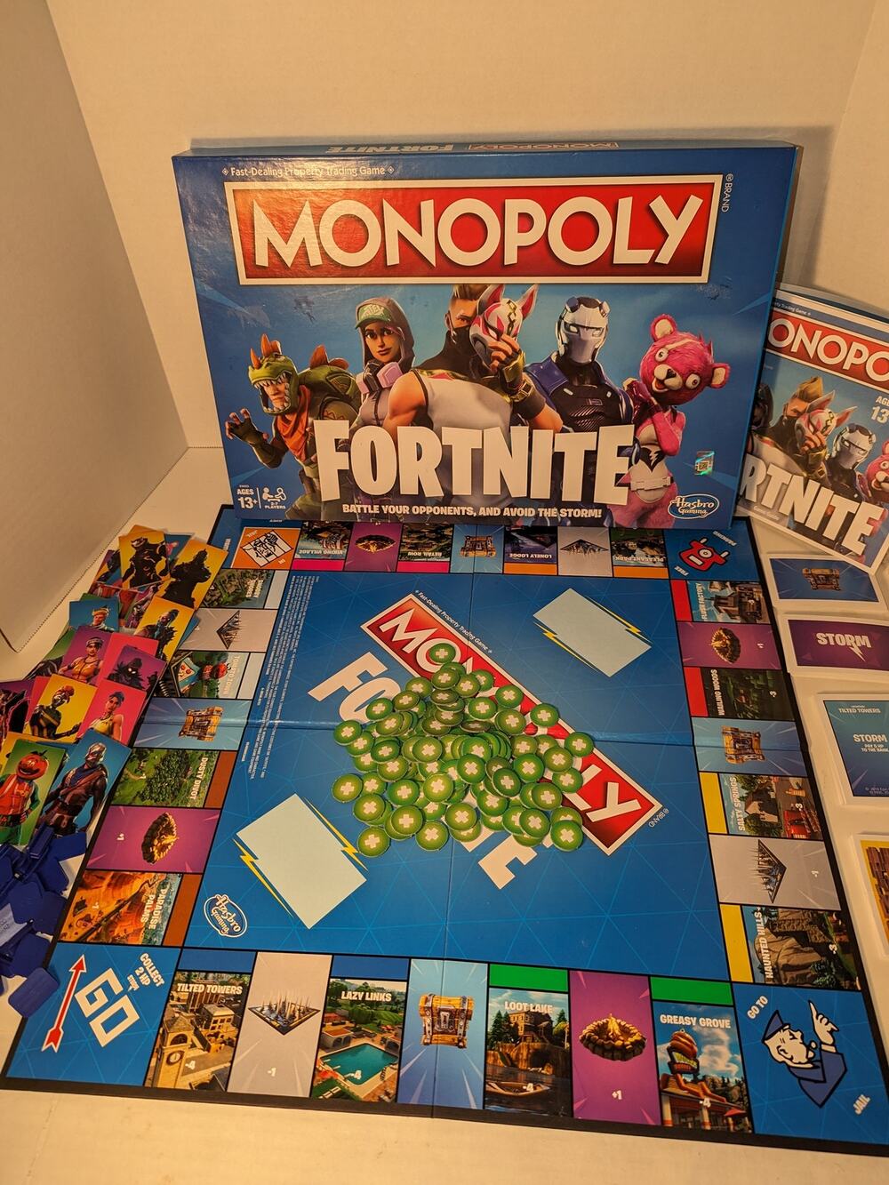 Monopoly Fortnite Epic Video Game Special Edition Family Kids Board Game Battle